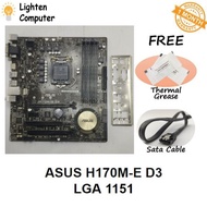 【USED】ASUS H170M-E D3 / H170M-PLUS Motherboard | H170 | LGA 1151 | Intel 6th Gen | uATX Micro ATX