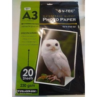 Glossy Paper V-Tec A3 230gsm GPP 230gr