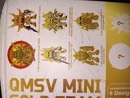 QMSV MINI GOLD TEAM god gundam RX-0 Unicorn Gundam 03 Phenex White Gold Color Ver 獨角獸 鳳凰 神高達