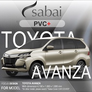 SABAI ผ้าคลุมรถยนต์ TOYOTA AVANZA เนื้อผ้า PVC อย่างหนา คุ้มค่า เอนกประสงค์ #ผ้าคลุมสบาย ผ้าคลุมรถ sabai cover ผ้าคลุมรถกะบะ ผ้าคลุมรถกระบะ