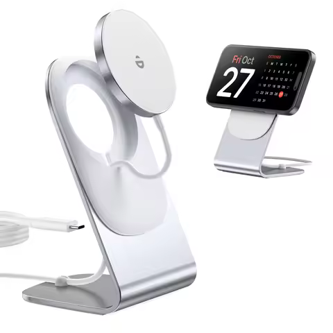 Magnetic Wireless Charger for iPhone 17/16/15/14/13/12 - Mag Charger+20W USB C Adapter, Fast Wireles