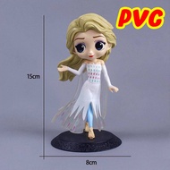 PVC โมเดลเจ้าหญิงดิสนีย์ สำหรับตกแต่งเค้ก  ตุ๊กตาเจ้าหญิง โมเดล ของเล่น การ์ตูน โมเดลการ์ตูน Disney Elsa DPVC2