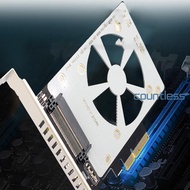 [New] U.2 SFF-8639 To PCI-EX4 Expansion Card 4000MB/s SFF-8639 PCIe Adapter X4/X8/X16 Slot PCI-E GEN