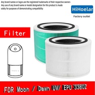 Local Stock】Hihoelar For Moon/Dawn UV/ EPU 3380Z compatible Air Purifier H13 filter