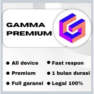 GAMMA AI PREMIUM ACCOUNT UNLIMITED PPT