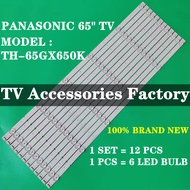 PANASONIC TH-65GX650K 65" LED TV BACKLIGHT TH65GX650K TH-65GX650  TH65GX650 65GX650K 65GX650