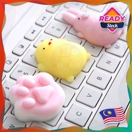 [Cute Squishy Toy]Mini Animal Anti stress Ball | Squeeze Rising Fidget Soft Sticky Stress Relief Toys