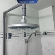 Standing shower bowl, shower head used to replace showerheads, 15-20cm ABS plastic bathroom showerhe