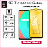 (BELI 2 PERCUMA 1) XIAOMI Tempered Glass Screen Protector FULL COVER 9D A2/A3/8/9/9T/Mix 3/F1/F2/X3/