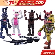GEEBON Fnaf Toys Five Night At Freddys Collection Model Bonnie Bear Foxy Chica Freddy Fnaf Figure