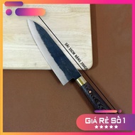 XẢ HÀNG Bộ dao làm bếp cao cấp rèn thủ công từ nhíp nga nguyên tấm bảo hành 12 tháng