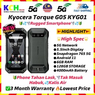 🔰🌪️💦KYOCERA TORQUE G05 KYG01 Phone VIRAL KEBAL Tahan Lasak Kalis Air Snapdragon 765 5G Gaming Chipse