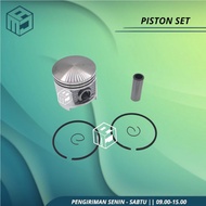 TERBARU Piston Set Seher Lengkap Mesin Gergaji Potong Kayu Senso Besar