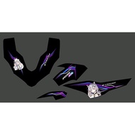 STRIPING STICKER VARIO 160 TRANSPARENT CUSTOM LIST ANIME