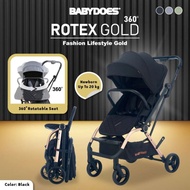 Stroller Babydoes Rotex Gold 360 / Kereta Dorong Bayi