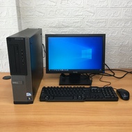 Fullset Komputer Dell Core i3 Gen 2 RAM 4GB Hardisk 500GB Siap Pakai