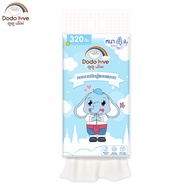 [ยกแพ็ค 6] DODOLOVE Baby Cotton Soft Tissue ทิชชู่ สำหรับเด็กอ่อน หนานุ่ม 3 ชั้น