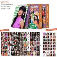 Kpop Idol KATSEYE Album Gabriela Lomo Cards Set - 55/92/124 Pcs HD Printed Photocards Stickers for F