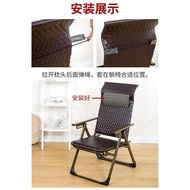 Fold Recliner Pillow Leisure Lunch Break Chair Sponge Pillow Back Chair Teslin Pillow Nap Chair Small Headrest