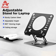 Actual 360 Rotation Laptop Stand Tablet Stand Foldable Desk Laptop Stand