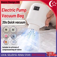🇸🇬 [In Stock]Portable Electric Pump Electronic Vacuum Pump Vacuum Storage Bag Compression Bag Travel