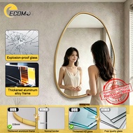 Irregular Bathroom Mirror Potato Wall Mirror Desktop Makeup Mirror Aluminum Mirror Bedroom