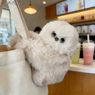AI Owl Plush Toy - Interactive Talking Learning Doll with Head Turn for Kids