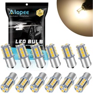 Alopee 1141 LED Bulb RV Light Bulbs Interior 12V Warm White 1156 Bulb Replacement for 7506 1141 1003