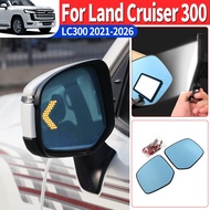 For Toyota Land Cruiser 300 LC300 2021-2026 Car heated rearview mirror  FJ300 Exterior Accessories u