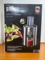 braun榨汁機，braun identity collection spin juicer J700