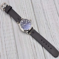 HITAM Victorinox Watch Logo Genuine Leather Watch Strap Black - Guarantee