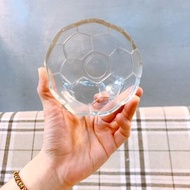 (全新) 數量1。足球造型玻璃碗 點心碗 醬油碟 水果碗 小碗 廚房 居家