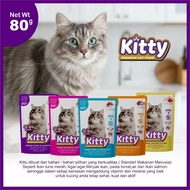 KITTY Cat Food Wet Wet Cat Food/ 80g Pouch Wet Food Cat