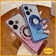 Casing Redmi 13/ Redmi 13C/Redmi 12/ Redmi 12C/Redmi 10/Redmi 10C Folding Stand Phone Case ZJSF