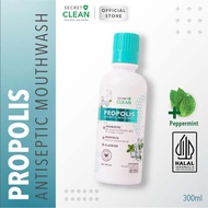 SECRET CLEAN Propolis Antiseptic Mouthwash | Netto 300ML