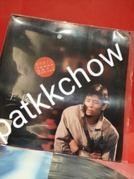 王傑  電台宣傳 WEA label 誰明浪子心  黑膠唱片