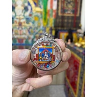 White Tara Mandala Mantra Wheel Buddha Amulet~Includes Included Providing Relics for Supplement (Com