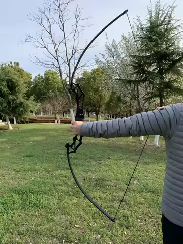 20/30/40/50lbs Straight Bow 53'' Archery Sports Arrows Bow Take Down Target Shoot Practice Bow Right