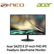 Acer SA272 E 27-Inch FHD IPS FreeSync ZeroFrame Monitor with 100Hz Refresh Rate (NEW 2023 MODEL)