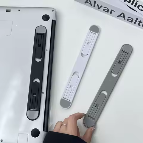 Invisible Laptop Riser Stand Universal Folding Laptop Kickstand Multiple Colors for MacBook/Dell/HP/