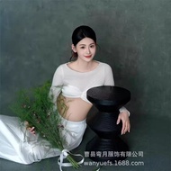 Photo Studio Pregnant Women Photo Clothing Indoor Pregnant Women Photography Pregnant Women Photo Pr