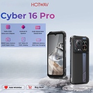 HOTWAV Cyber 16 Pro Rugged Phone G100 108MP Mobile Phone 6.6'' FHD+ 2K Display 8GB 512GB Smartphone 