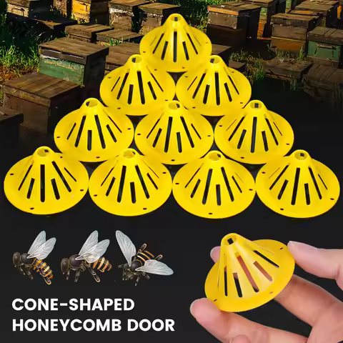2/5/10Pcs Cone Shape Reusable Wasp Trap Insect Funnel Killer Bee Hornet Catcher Plastic Bottle Wasp 