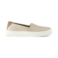 TOMS รองเท้าลำลองผู้หญิง สลิปออน รุ่น Kameron Champagne Metallic Suede (CD) รองเท้าลิขสิทธิ์แท้
