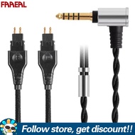 FAAEAL Upgrade Audio Replacement Cable 3.5mm Standard /2.5mm/4.4mm TRRS Balanced Version Headset Cab