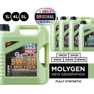LIQUI MOLY MOLYGEN NEW GENERATION 1L/4L/5L 0W20 [21357] / 5W30 [9089] / 5W40 [8578] / 10W40 [8538] /