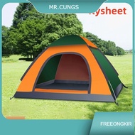 TENDA Automatic Waterproof Dome Camping Tent 6 Person 4 Person Waterproof Free Bag 2-4 Person Outdoo
