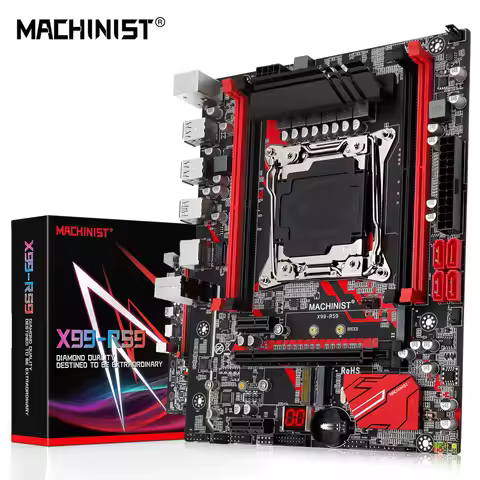 MACHINIST X99 motherboard LGA 2011-3 supports Intel Xeon E5 2650 2680 2667 V4 2670 V3 CPU DDR4 RAM N