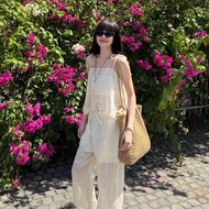 Cami Top | TAMMI | Cream embroidered silk tank top, free tube top