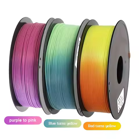 1.75mm 3D Printer Filament PLA Purple to Pink Change Color with Temperature 3D Printing Sublimation